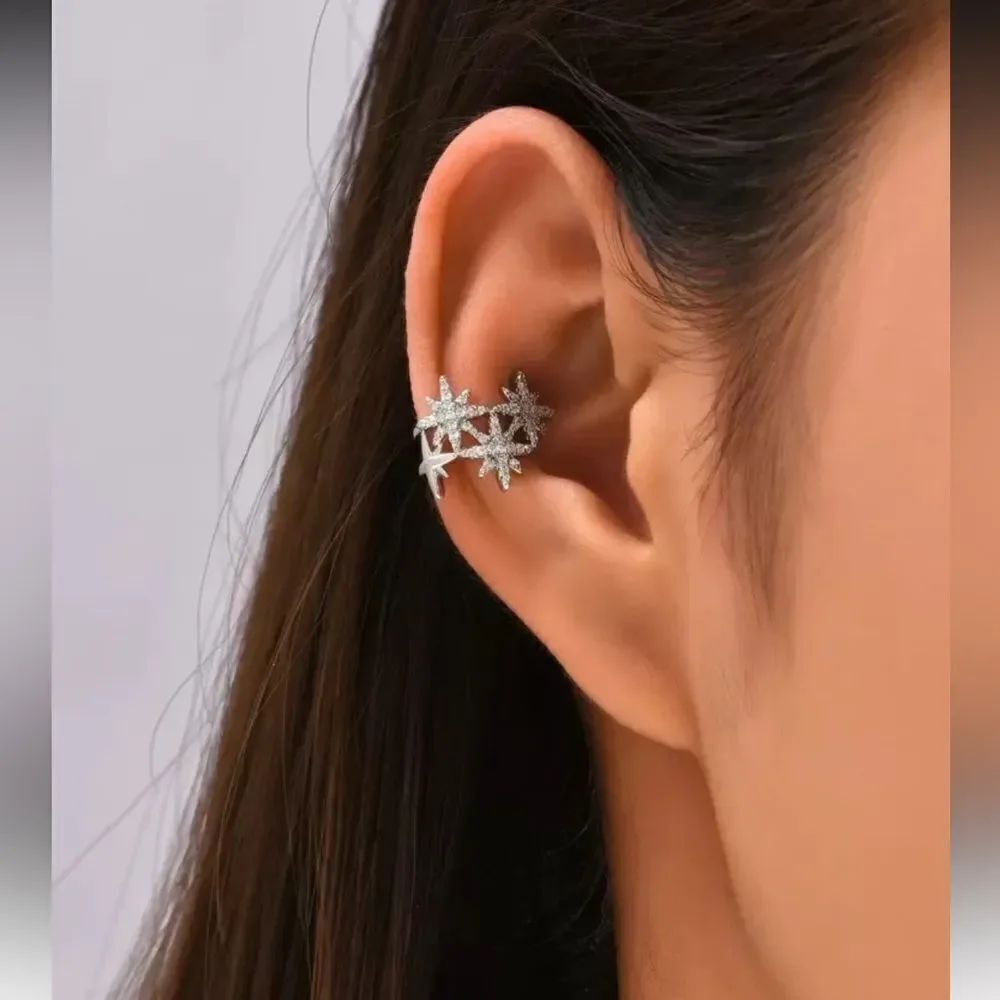 Star cuff Earrings M1268